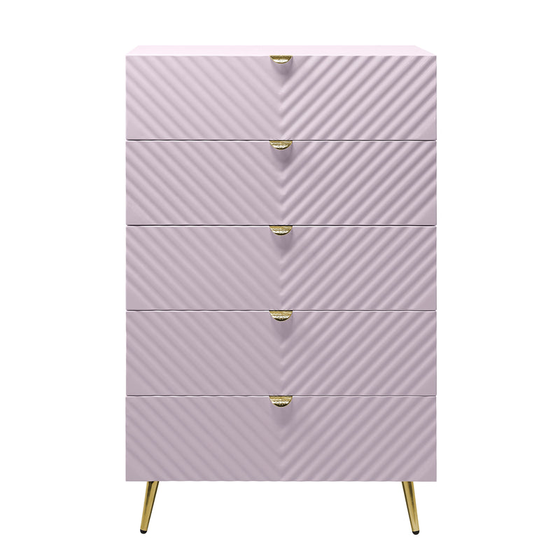 Acme Furniture Gaines White High Gloss Chest