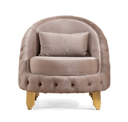 Galaxy Home Vanessa Gray 3pc Living Room Set