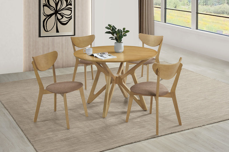 Coaster Furniture Elowen Light Walnut Dining Table
