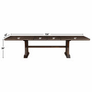 Steve Silver Auburn Dark Brown Extension Dining Table