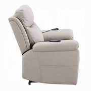 Acme Furniture Chriki Light Gray Power Recliner