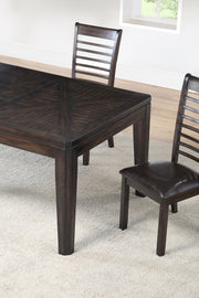 Steve Silver Ally Charcoal 5pc Dining Room Set