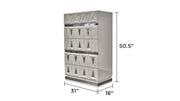 Galaxy Home Lavita River Sand Gray Chest