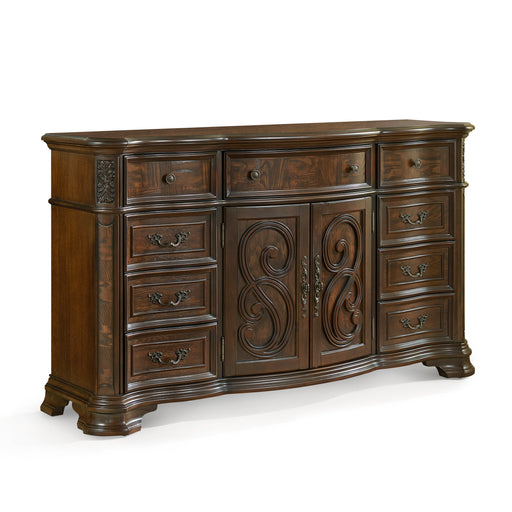 Steve Silver Royale Brown Cherry Dresser
