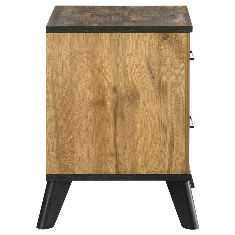 Coaster Furniture Kaywood Weathered Brown Natural Nightstand