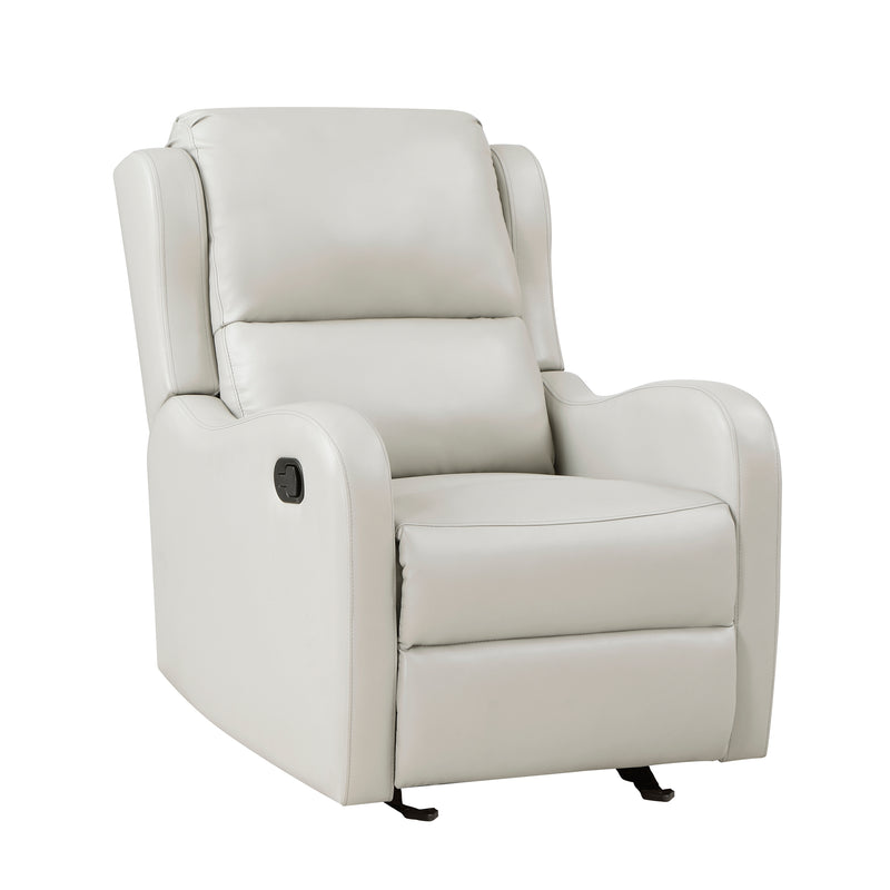 Home Elegance Durant Taupe Glider Reclining Chair