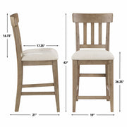 Steve Silver Napa Weathered Sand 7pc Counter Set