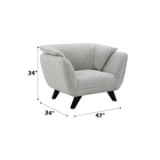 Acme Furniture Nayeli Light Gray Chair