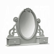 Acme Furniture Flora Gray Dresser and Mirror