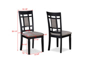 Crown Mark Paige 6pc Dinette Set With Bench