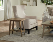 Steve Silver Milani Natural Chairside End Table