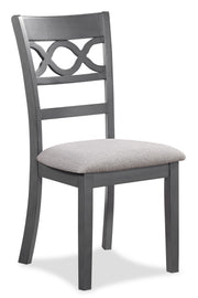 New Classic Furniture Cori Cherry 5pc Round Dining Set