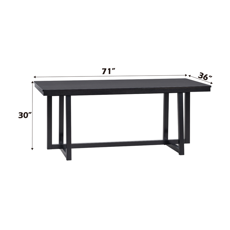 Acme Furniture Kini Black Dining Table