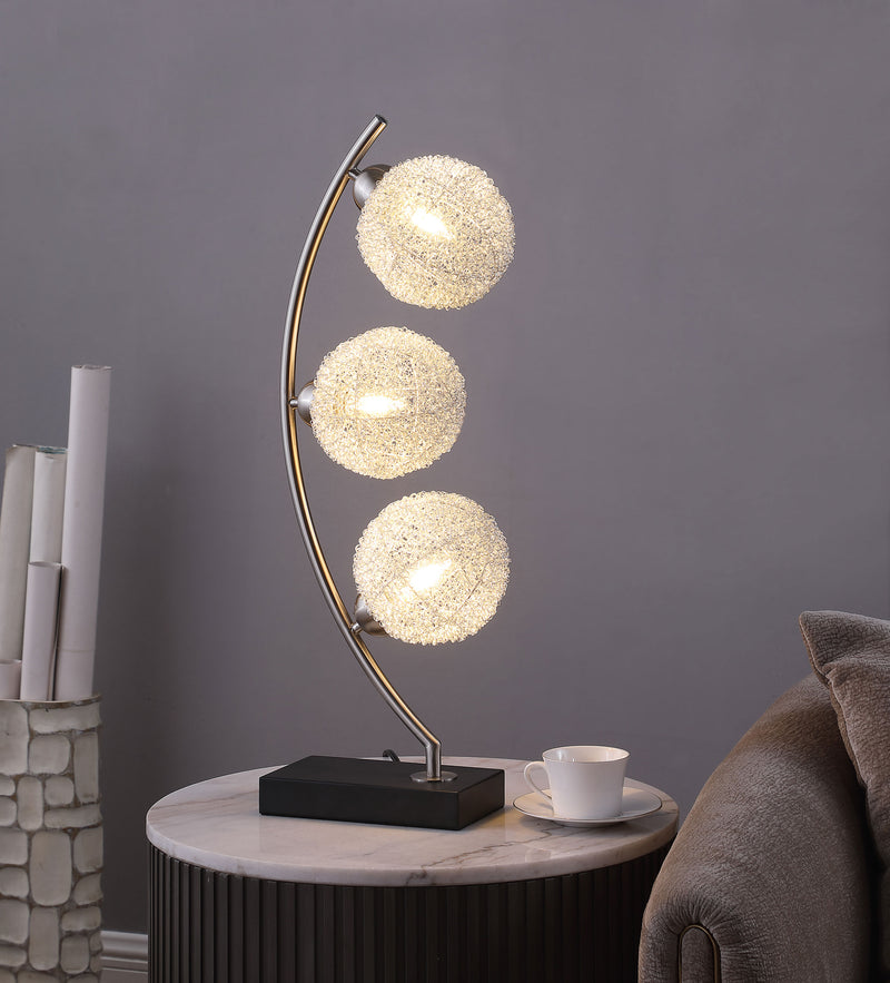 Coaster Furniture Claudia Black Table Lamp