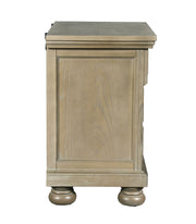 New Classic Furniture Allegra Gray Pewter Nightstand