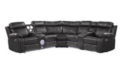Galaxy Home Lacrosse Gray Reclining Sectional