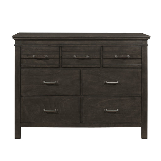 Home Elegance Blaire Farm Saddle Brown Dresser and Mirror