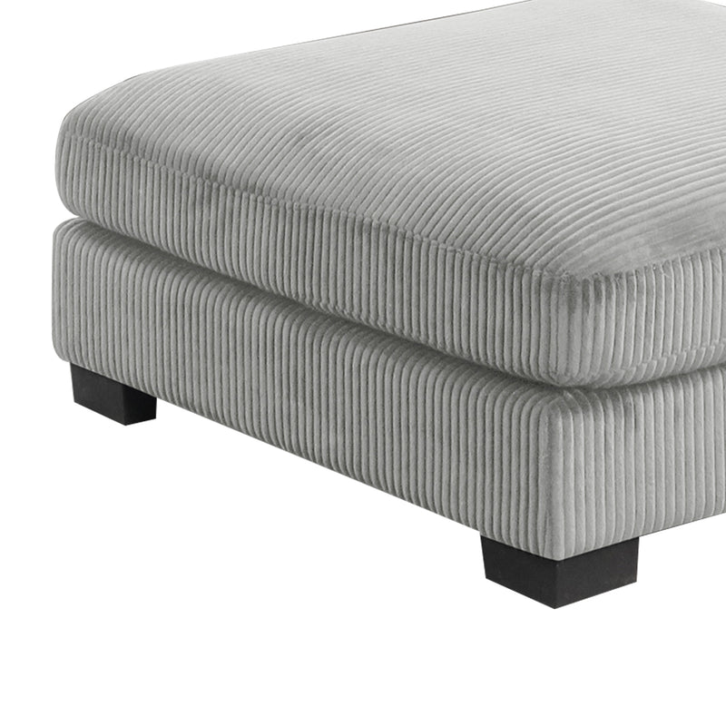 Galaxy Home Bentley Black Ottoman