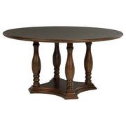 Coaster Furniture Landon Rich Brown Pedestal Dining Table