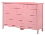Glory Furniture Hammond Pink Dresser