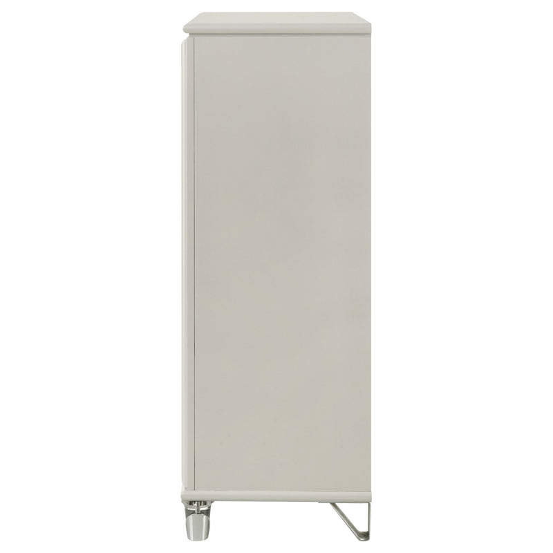 Coaster Furniture Olivia White 5 Drawer Chest