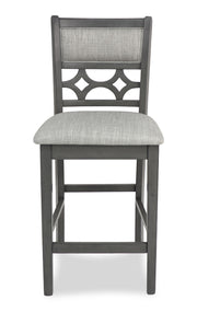 New Classic Furniture Mitchell Gray 5pc Counter Heigth Set