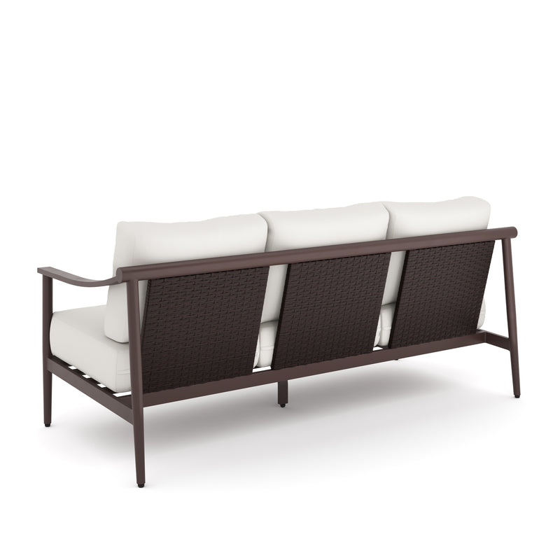 New Classic Furniture Moana White 4pc Outdoor Conversation Set