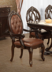 New Classic Furniture Palazzo Marina Brown 9pc Dining Room Set