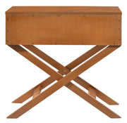 Glory Furniture Xavier White 1 Drawer Nightstand