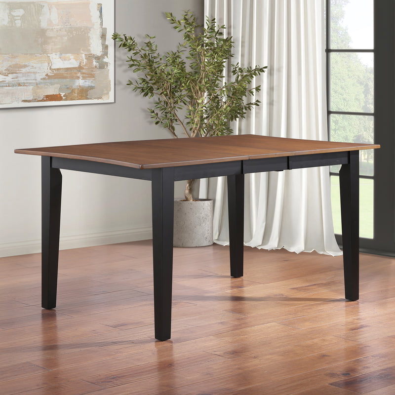 Steve Silver Joplin Brown Leaf Dining Table