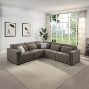 Acme Furniture Rylie Brown Modular LAF Armrest Chair