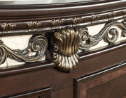 Steve Silver Monte Carlo Cherry Mappa Burl Dresser