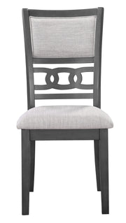 New Classic Furniture Gia Ebony 6pc Dining Room Set DT-4CH-BN