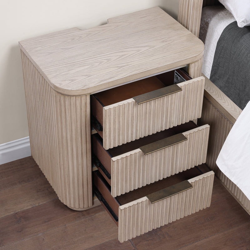 Steve Silver Henry Tan Nightstand