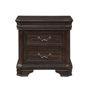 New Classic Furniture Lyndhurst Walnut Brown Nightstand