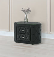 Crown Mark Voltare Ivory Night Stand