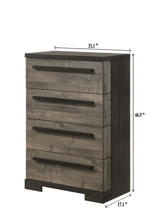 Crown Mark Remington Chalk Ebony Chest
