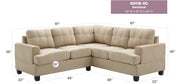 Glory Furniture Sandridge Gray Sectional