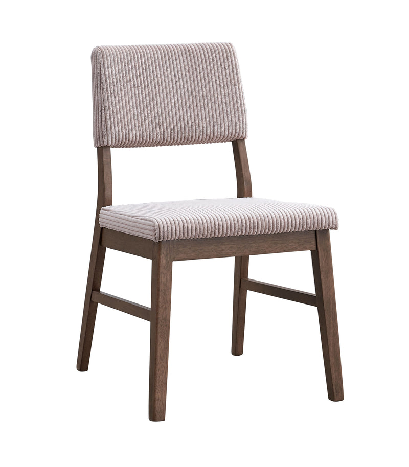 Acme Furniture Seda Dusty Mauve Walnut 5pc Dining Room Set