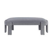 Home Elegance Flux Gray Bench