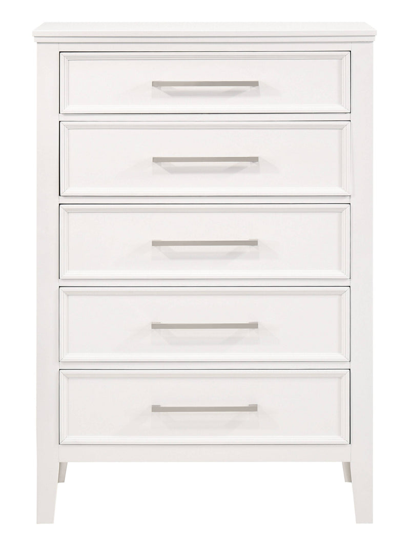 New Classic Furniture Andover White Chest