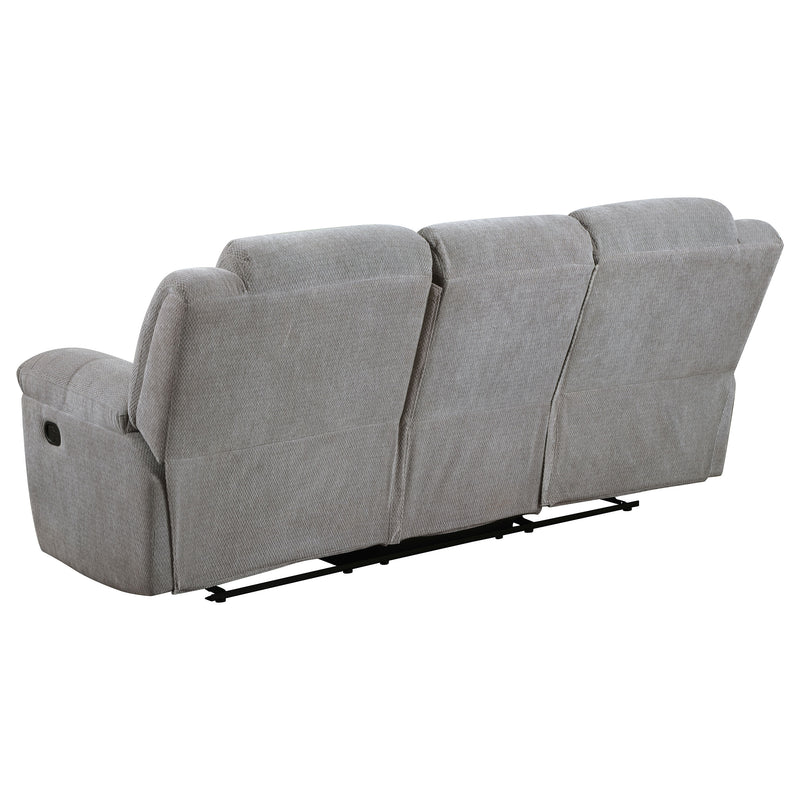Coaster Furniture Gilson Grey Reclining Sofa