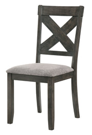 New Classic Furniture Gulliver Rustic Brown 6pc Dining Room Set