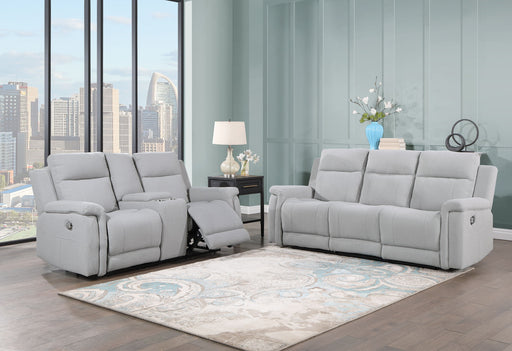 Global Furniture U1797 Grey 2pc Living Room Set