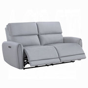 Acme Furniture Jeromie Gray Power Motion Sofa with USB Port