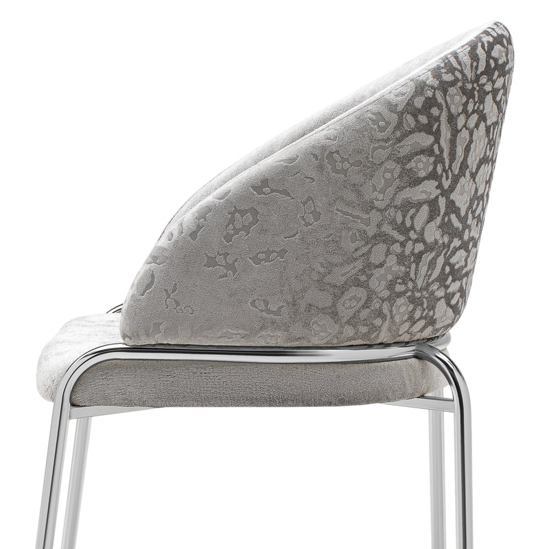 Galaxy Home Onyx Light Gray Chairs