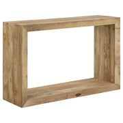 Coaster Furniture Benton Natural Rectangular Sofa Table
