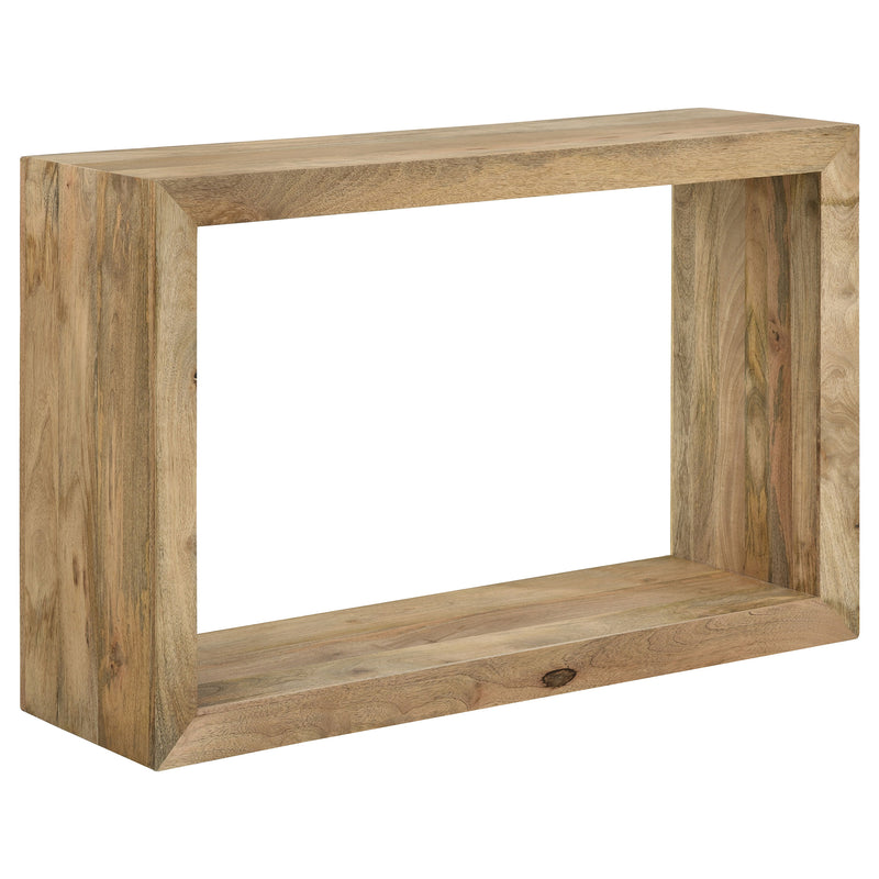 Coaster Furniture Benton Natural Rectangular Sofa Table
