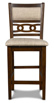 2 New Classic Furniture Gia Cherry Counter Height Chairs