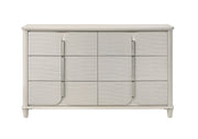 Acme Furniture Laveda Pearl White Dresser and Mirror